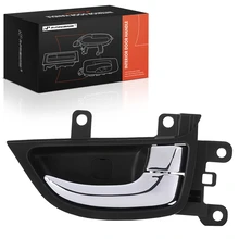 Rear Driver Chrome Interior Door Handle with Keyhole for 2011-2015 Hyundai Elantra