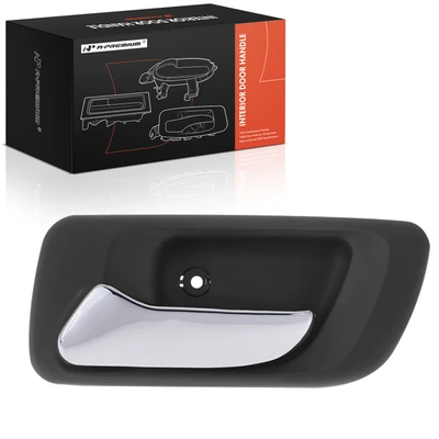 Rear Driver Chrome & Blue Interior Door Handle