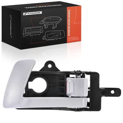 Front Driver or Rear Driver Gray Interior Door Handle