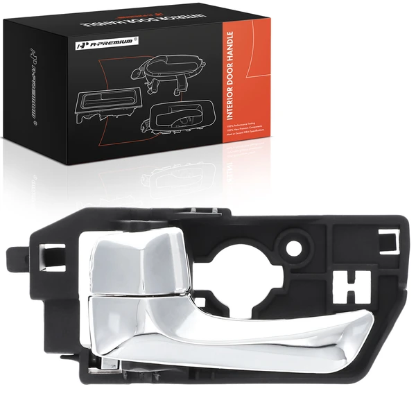 Rear Driver Chrome Interior Door Handle for Hyundai Sonata 2008-2010