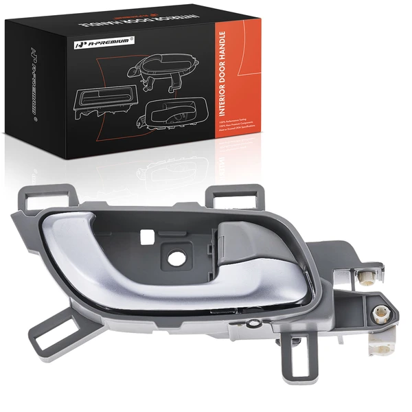 Front Passenger Pale Gray Interior Door Handle for Honda Civic 2012-2015