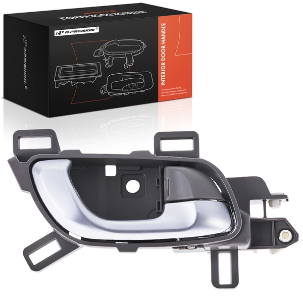 Front Passenger Warm Gray Interior Door Handle for 2012-2015 Honda Civic