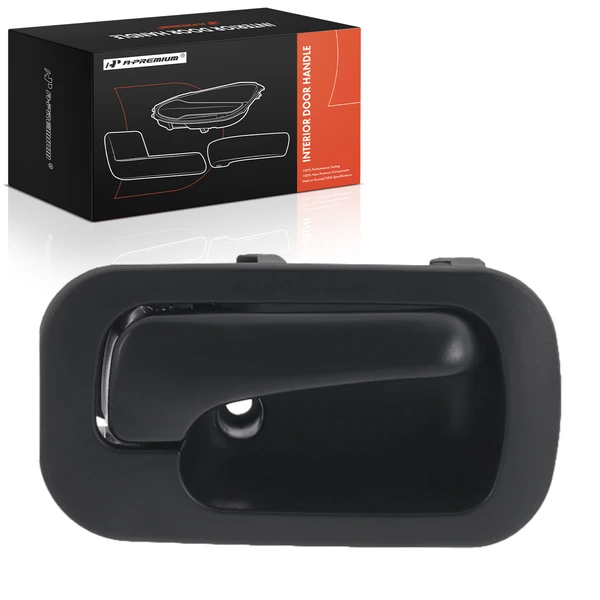 Front Passenger or Rear Passenger Black Interior Door Handle for Honda Civic 92-95 Sedan