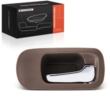 Front Passenger Chrome & Beige Interior Door Handle for 2002-2006 Honda CR-V