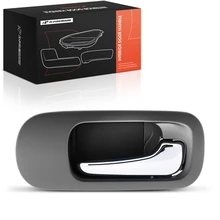 Front Passenger Chrome & Gray Interior Door Handle for 2002-2006 Honda CR-V