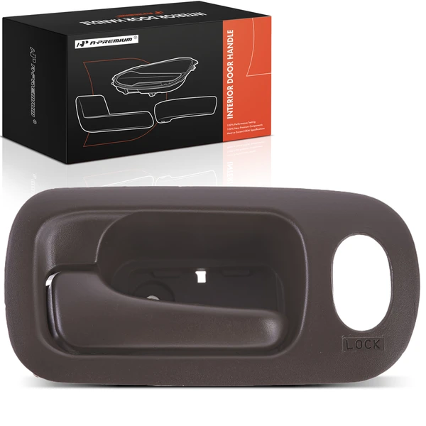 Front Driver Plastic Interior Door Handle with Lock Hole for Honda CR-V 2002-2004