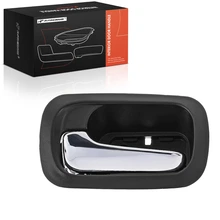 Rear Driver Chrome & Black Interior Door Handle for 2002-2006 Honda CR-V