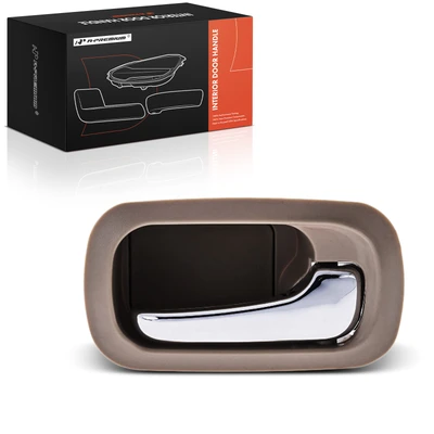 Rear Passenger Chrome & Beige Interior Door Handle for Honda CR-V 2002-2006