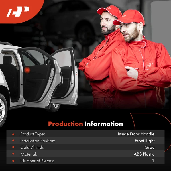 Front Passenger Interior Door Handle for Honda Element 2003-2011