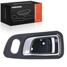 Front Passenger Chrome + Gray Interior Door Handle