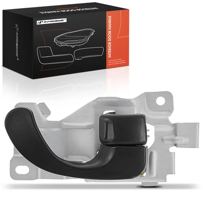 Front Passenger Black Interior Door Handle