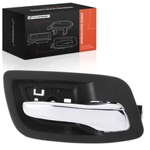 Rear Passenger Chrome & Black Interior Door Handle