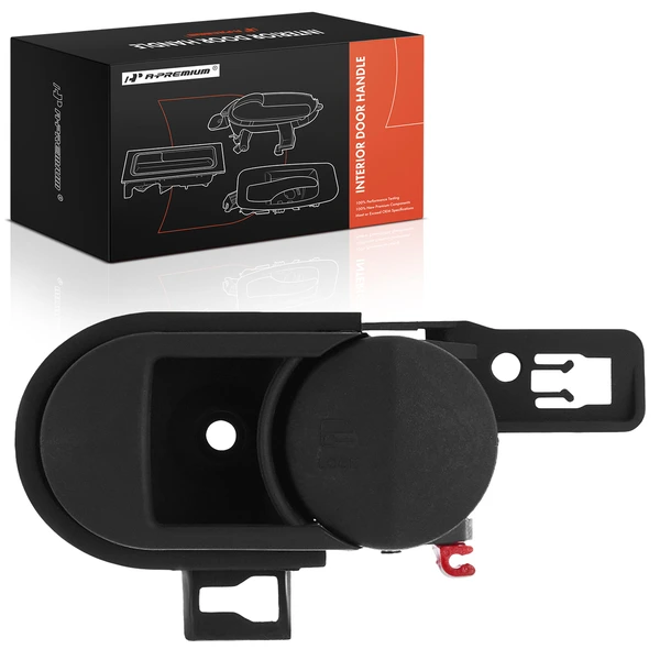 Textured Black Interior Door Handle for 2018 Jeep Wrangler JK