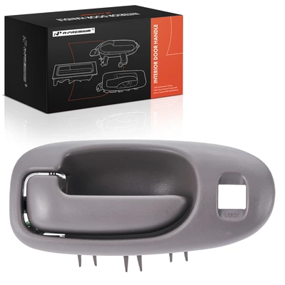 Front Driver Light Gray Interior Door Handle