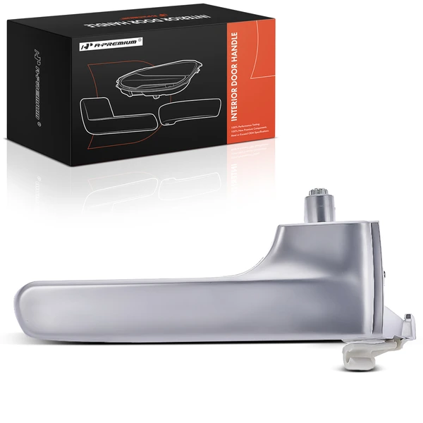 Front Passenger or Rear Passenger Chrome (Silver) Interior Door Handle for Jeep Liberty