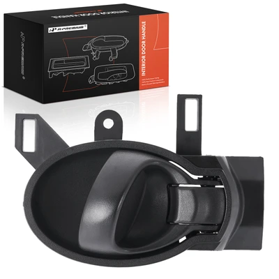 Front Driver or Rear Driver Black Interior Door Handle