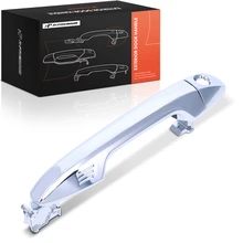 Front Driver Upgraded Chrome Exterior Door Handle with Keyhole for 2016-2023 Toyota Tacoma