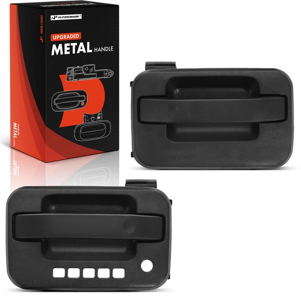 2 Pcs Upgraded Metal Front Exterior Door Handle for Ford F-150 Lincoln Mark