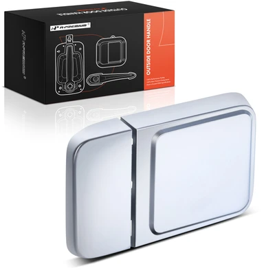 Front Driver or Passenger Zinc Chrome Exterior Door Handle