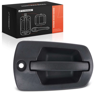 Front Passenger Texture Black Outside Door Handle