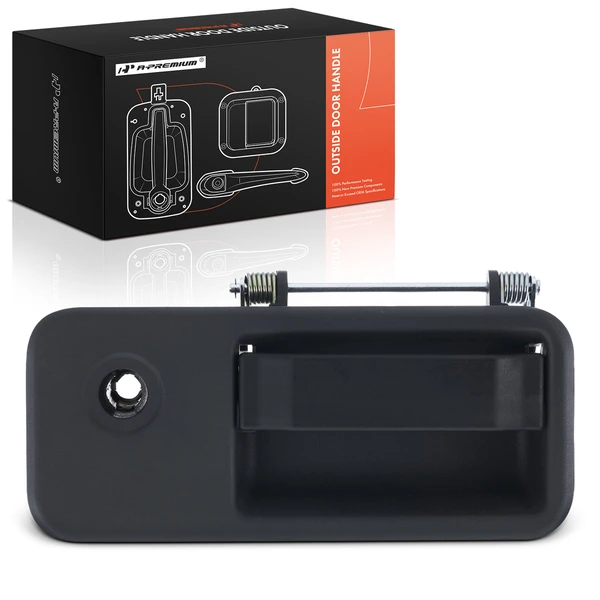 Front Driver Zinc Black Outside Door Handle for Volvo VHD 2004-2017 VN 2004 VNL