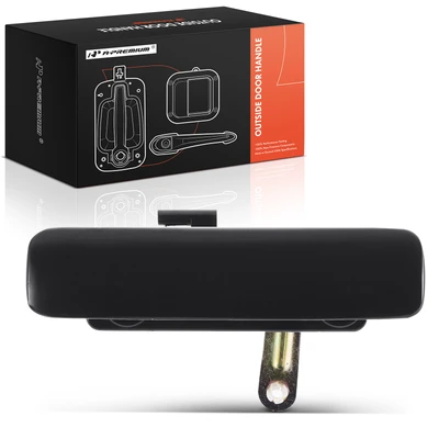 Front Driver Black Outside Door Handle