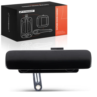 Front Passenger Black Outside Door Handle