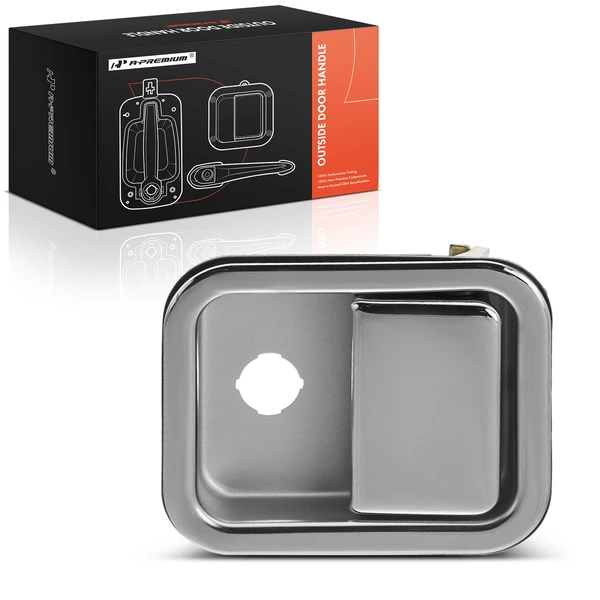 Passenger All Chrome Exterior Door Handle for 1991-2005 Mack CL