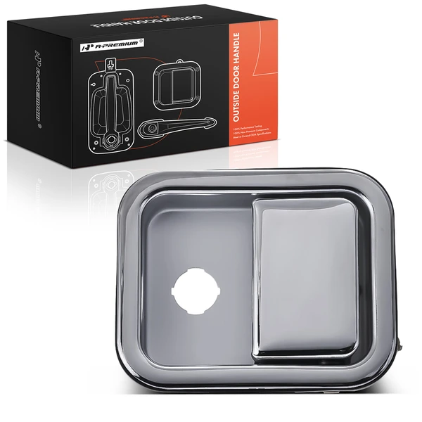 Driver All Chrome Exterior Door Handle for 1987-2002 Mack MR