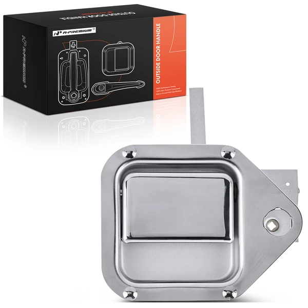 Passenger Chrome Exterior Door Handle for Kenworth W900 T800 04-15 T600A 04-07