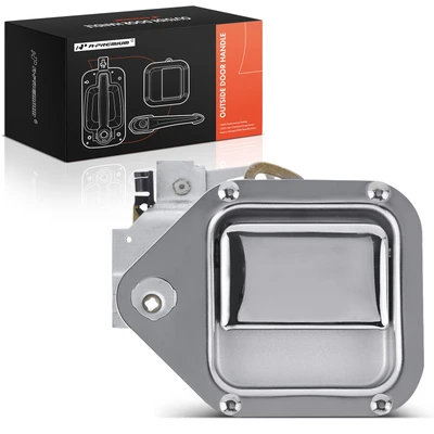 Front Driver Chrome Exterior Door Handle