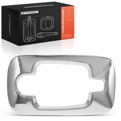 Front Driver or Passenger Chrome Door Handle Bezel