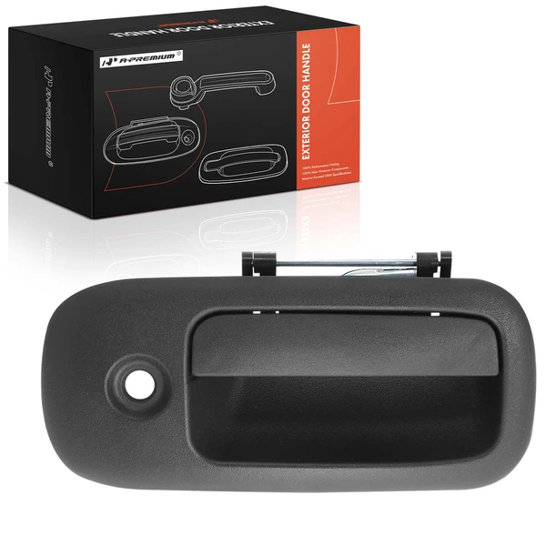 Black Exterior Door Handle for 2003-2009 GMC C4500 Topkick