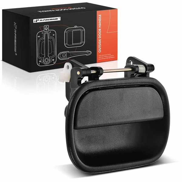 Front or Rear Passenger Black Exterior Door Handle for Chevy W3500 Tiltmaster GMC