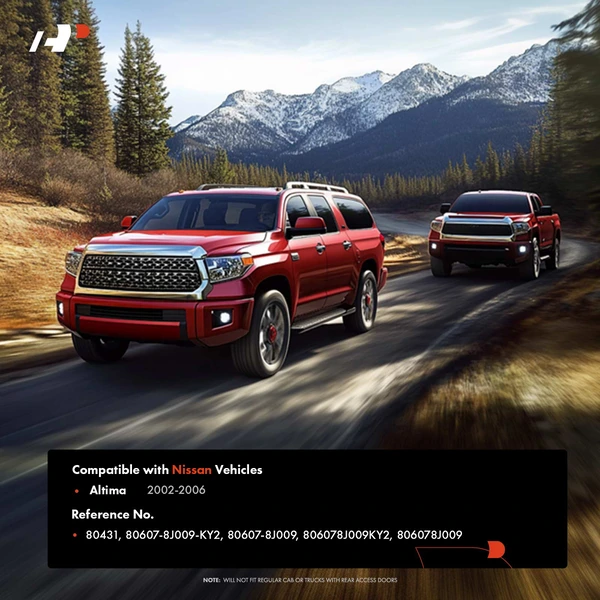 Front Driver Deep Gray Exterior Door Handle with Keyhole for Nissan Altima 02-06