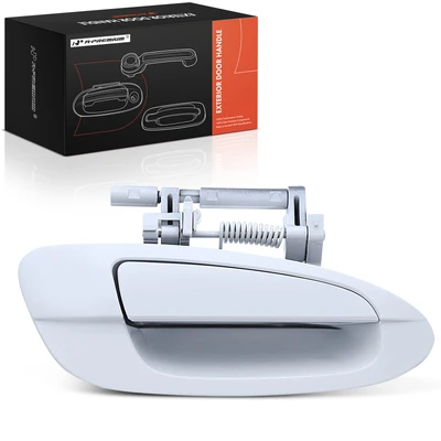 Rear Passenger Pearl White Exterior Door Handle