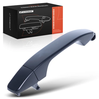 Rear Driver or Passenger Black Exterior Door Handle