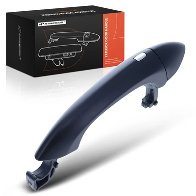 Rear Driver or Passenger Black Primed Exterior Door Handle