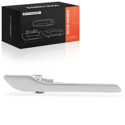Front Passenger or Rear Passenger Silver Exterior Door Handle