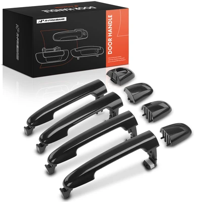 4 Pcs Front & Rear Exterior Door Handle
