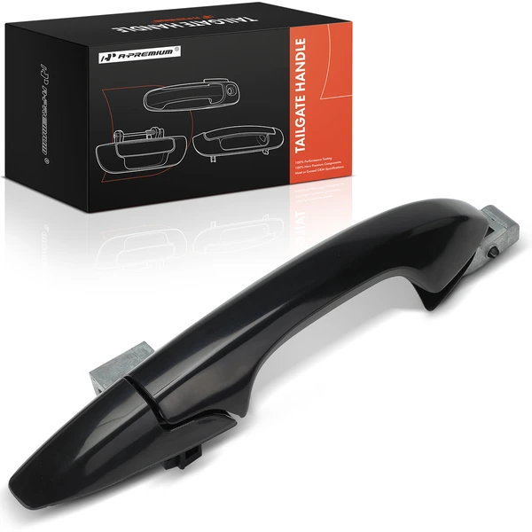 Rear Passenger Primed Black Exterior Door Handle for Honda CR-V 2007-2011