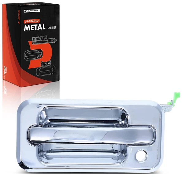 Front Driver Upgraded Metal Exterior Door Handle with Keyhole for Hummer H2 03-06