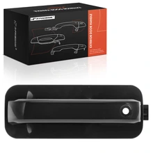 Front Driver Smooth Black Exterior Door Handle