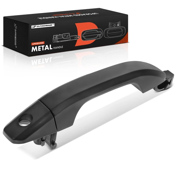 Front Driver Exterior Door Handle with Keyhole for 2019-2021 Chevrolet Silverado 1500