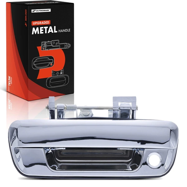 Upgraded Metal Tailgate Handle with Keyhole Chrome for 2004-2012 GMC Canyon