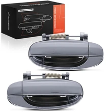 2 Pcs Rear Driver & Passenger Exterior Door Handle for 2008 Pontiac Wave