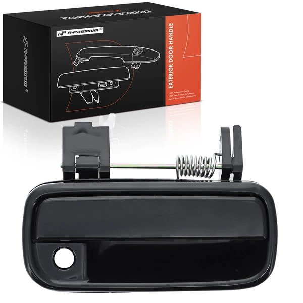 Front Passenger Black Exterior Door Handle for Toyota 4Runner 1999-2002