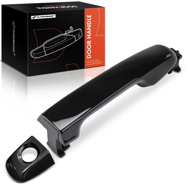 Front Driver Exterior Door Handle with Keyhole for Toyota Camry 2012-2017