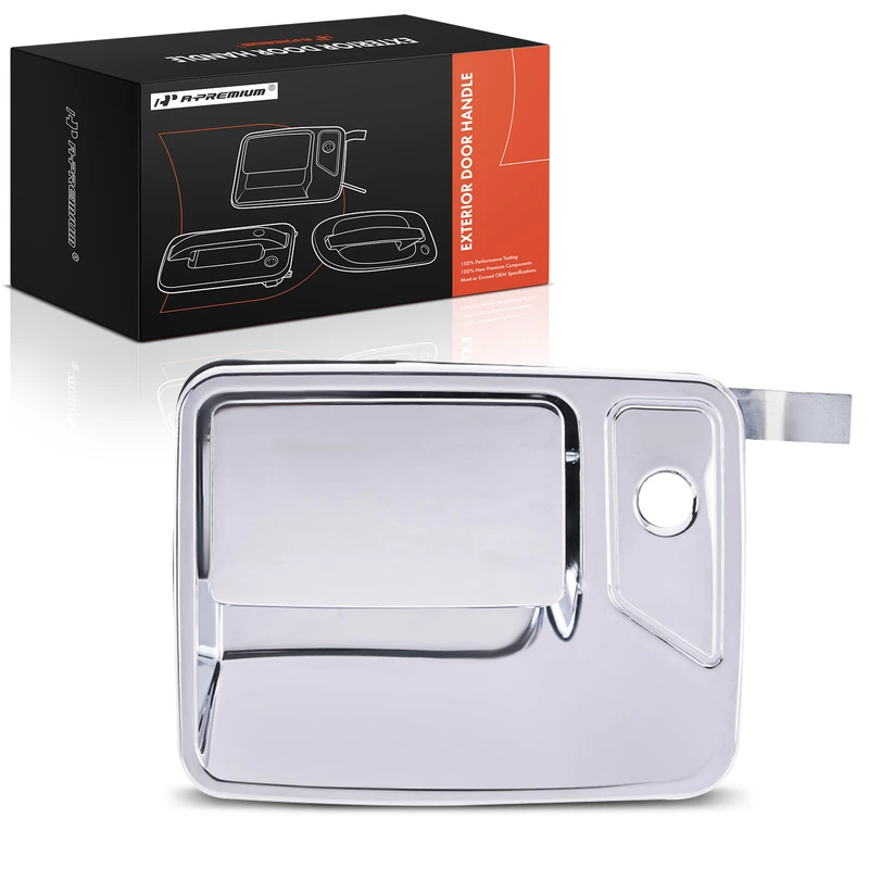 Front Driver Chrome Exterior Door Handle for 1999-2016 Ford F-250 Super Duty