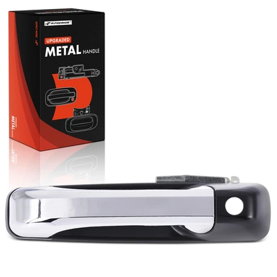 Front Driver Upgraded Metal Exterior Door Handle with Keyhole